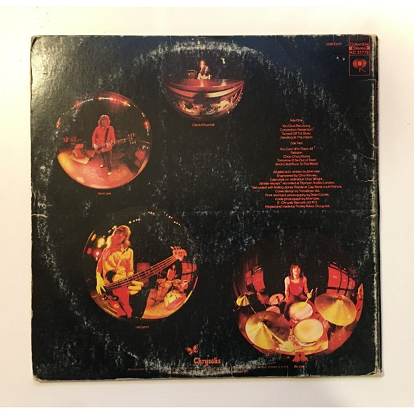 Ten Years After ‎-Rock & Roll Music to the World 1972 Columbia Vinyl LP KC 31779 - Picture 2 of 11